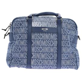 Moschino-MOSCHINO Sacs à main T.  chiffon-Bleu