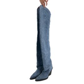Botas PARIS TEXAS T.UE 39.5 ante Azul