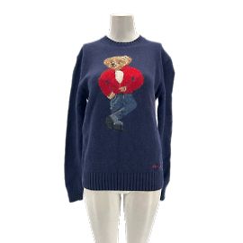 POLO RALPH LAUREN Strick T.Internationale M-Wolle Marineblau