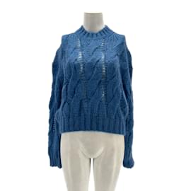 Prada-PRADA  Knitwear T.it 42 Wool-Blue
