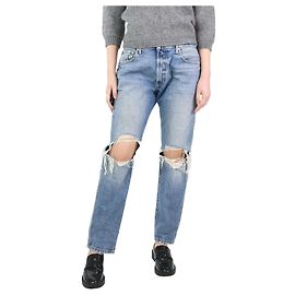Khaite Vaqueros azules rotos - talla UK 10 Azul