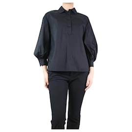 Autre Marque-Black cotton shirt - size XXS-Black