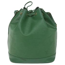 Louis Vuitton-LOUIS VUITTON Epi Noe Sac à Bandoulière Vert M44004 Auth LV 61811-Vert