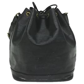 Louis Vuitton-LOUIS VUITTON Epi Noe Shoulder Bag Black M44002 LV Auth 61351-Black