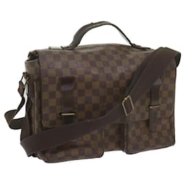 Louis Vuitton-LOUIS VUITTON Damier Ebene Broadway Shoulder Bag N42270 LV Auth bs10513-Other