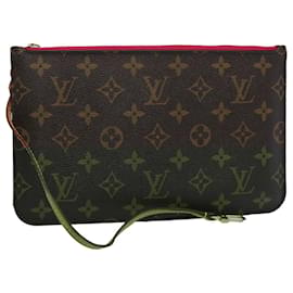 Louis Vuitton-LOUIS VUITTON Monogram Neverfull MM Pouch Accessory Pouch LV Auth 59729-Monogram