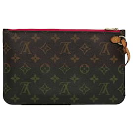 Louis Vuitton-LOUIS VUITTON Monogram Neverfull MM Pouch Accessory Pouch LV Auth 59729-Monogram
