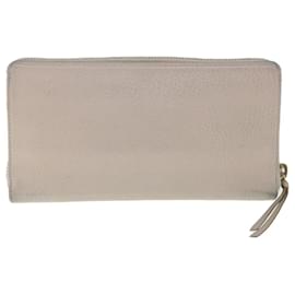 Balenciaga-BALENCIAGA Classic Continental Zip Long Wallet Leder Rosa 253036 Auth yk9793-Pink