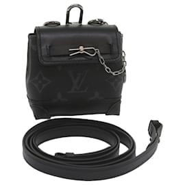 Louis Vuitton-LOUIS VUITTON Monogram Eclipse Mini Steamer Pouch M00340 LV Auth 60001S-Other