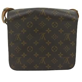 Louis Vuitton-LOUIS VUITTON Monogram Cartouchiere MM Shoulder Bag M51253 LV Auth ar11000-Monogram