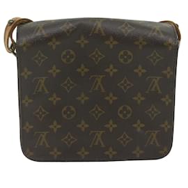 Louis Vuitton-LOUIS VUITTON Monogram Cartouchiere MM Borsa a tracolla M51253 LV Auth ar11000-Monogramma