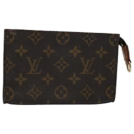 Louis Vuitton-LOUIS VUITTON Monogram Bucket PM Accessory Pouch LV Auth 59723-Monogramme