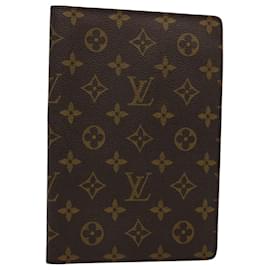 Louis Vuitton-LOUIS VUITTON Monogram Note Cover LV Auth 60814-Monogram