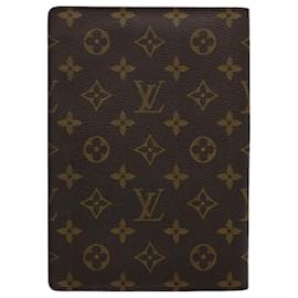 Louis Vuitton-LOUIS VUITTON Monogramm-Notizhülle LV Auth 60814-Monogramm