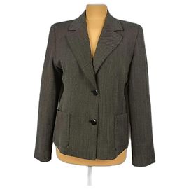 Max Mara Vestes Marron Noir