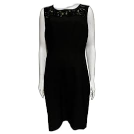 Diane Von Furstenberg-DvF Mackenzie embellished dress-Black