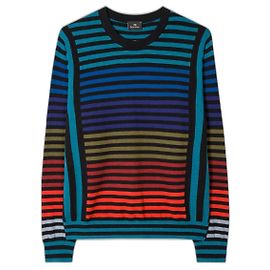 Paul Smith Pull Rayé Colour-Block en Laine Mélangée Multicolore Multicolore