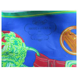 Hermès-Pañuelo de seda 'Novias de gala'.-Multicolor