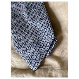 Christian Dior-Krawatten-Blau,Marineblau,Hellblau,Dunkelblau