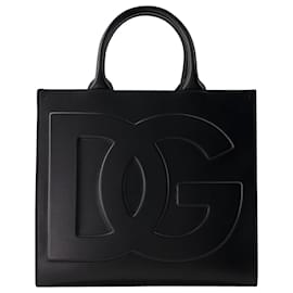 Dolce & Gabbana-Sac DG Daily Shopper - Dolce&Gabbana - Cuir - Noir-Noir