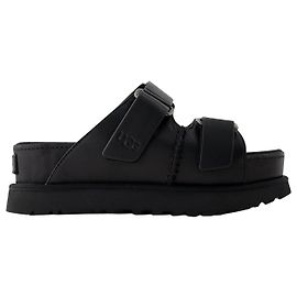 W Goldenstar Hi Sandalen – UGG – Leder – Schwarz Schwarz