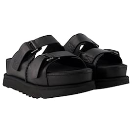 Ugg-W Goldenstar Hi Sandals - UGG - Leather - Black-Black