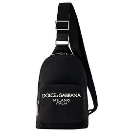 Dolce & Gabbana Borsa a tracolla Marsupio DG Logo - Dolce&Gabbana - Nylon - Nera Nero