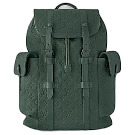 Louis Vuitton-LV Christopher MM backpack-Dark green