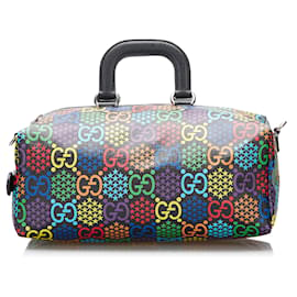 Gucci-Gucci Multi GG Supreme Psychedelic Travel Bag-Multiple colors