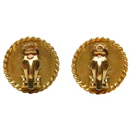 Chanel-Pendientes de clip Chanel Gold CC-Otro