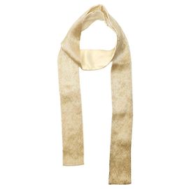 Chloé sequined silk scarf beige Beige