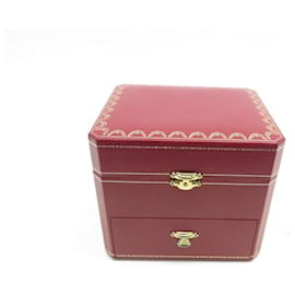 Cartier-NEUF BOITE CARTIER COWA0045 POUR MONTRE TIROIR BIJOUX PANTHERE SANTOS WATCH BOX-Rouge