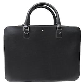 Montblanc-NEW MONTBLANC MEISTERSTUCK BAG 114525 CASE DOCUMENT HOLDER-Black