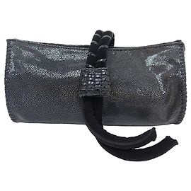 NOVA BOLSA MALO POUCH RE8bbh9/E2469 EM BOLSA DE COURO GALUCHAT Preto