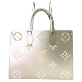 Louis Vuitton-NEUE LOUIS VUITTON ONTHEGO SUNSET KHAKI MM M HANDTASCHE20510 TASCHE LIMITIERTE AUFLAGE-Mehrfarben