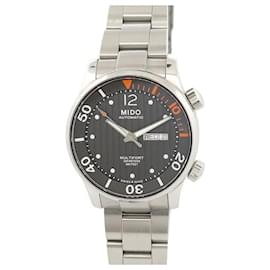 Autre Marque-NEW MIDO MULTIFORT TWO CROWN M WATCH005.930 steel 42MM AUTOMATIC WATCH-Silvery