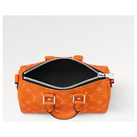 Louis Vuitton-LV Keepall 25 laranja taigarama-Laranja