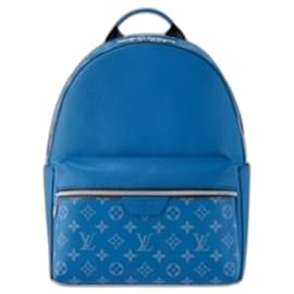 Louis Vuitton-Mochila LV Taigarama azul-Azul