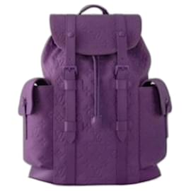 Louis Vuitton-LV Christopher PM taurillon-Purple
