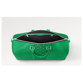Louis Vuitton-LV keepall taigarama green 45-Green
