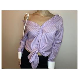 Autre Marque-The Coat by Katya Silchenko blouse, Shirt-Purple