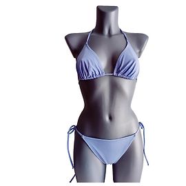 John Galliano Lavendel Bikini mit Strass Andere