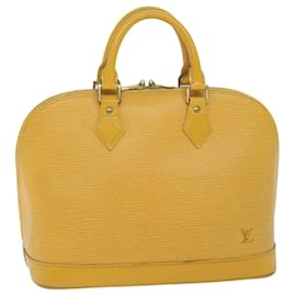 Louis Vuitton-LOUIS VUITTON Bolso de mano Epi Alma Tassili Amarillo M52149 LV Auth 60892-Otro