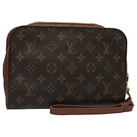 Louis Vuitton-LOUIS VUITTON Monogram Orsay Clutch Bag M51790 LV Auth 61287-Monogram