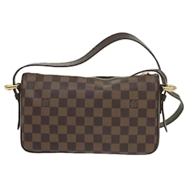 Louis Vuitton-Bolsa de ombro LOUIS VUITTON Damier Ebene Ravello GM N60006 Autenticação de LV 60020UMA-Outro