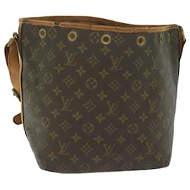 Louis Vuitton-LOUIS VUITTON Monogram Petit Noe Shoulder Bag M42226 LV Auth 61230-Monogram