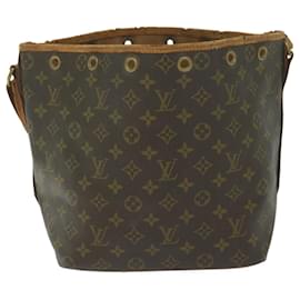 Louis Vuitton-LOUIS VUITTON Monogram Petit Noe Shoulder Bag M42226 LV Auth 61230-Monogram