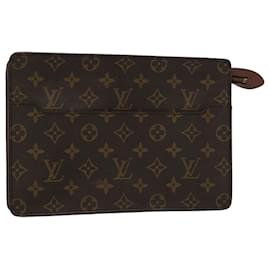 Louis Vuitton-LOUIS VUITTON Monogram Pochette Homme Clutch Bag M51795 LV Auth ep2505-Monogram