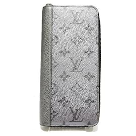 Louis Vuitton-Portafoglio Louis Vuitton Zippy verticale-Argento