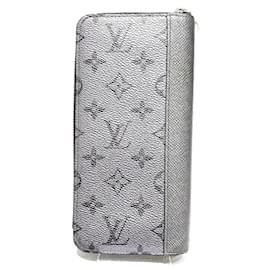 Louis Vuitton-Louis Vuitton Zippy Wallet Vertical-Silvery